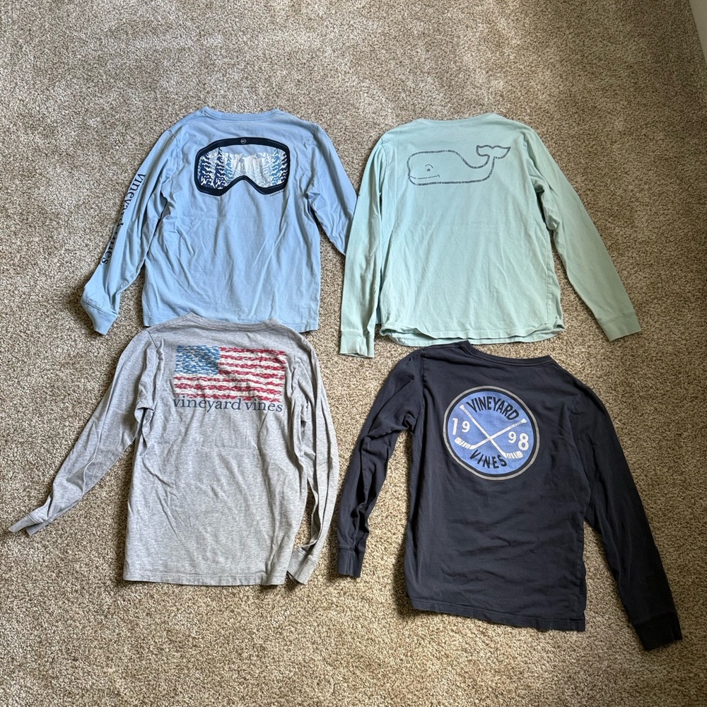 Vineyard Vines Boys Size M (10-12) Lot of 4